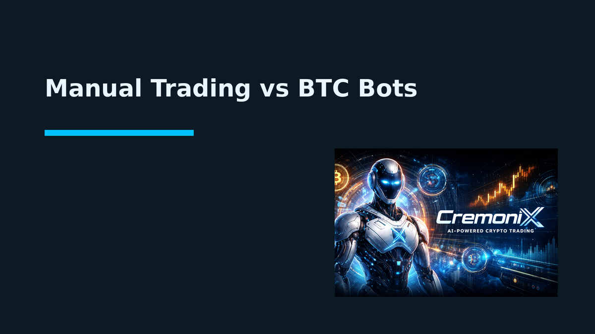 Manual Trading vs BTC Bots