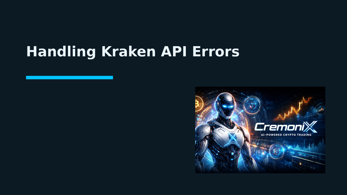 Handling Kraken API Errors