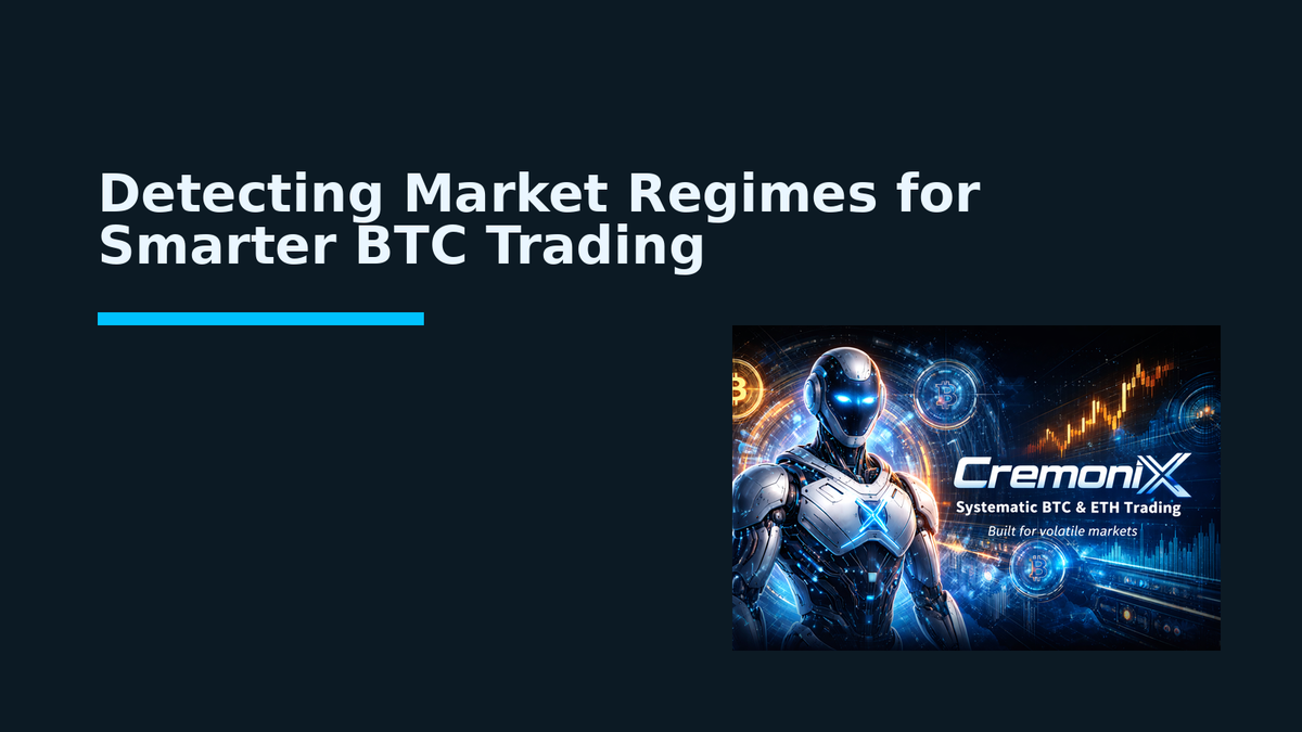 Detecting Market Regimes for Smarter BTC Trading