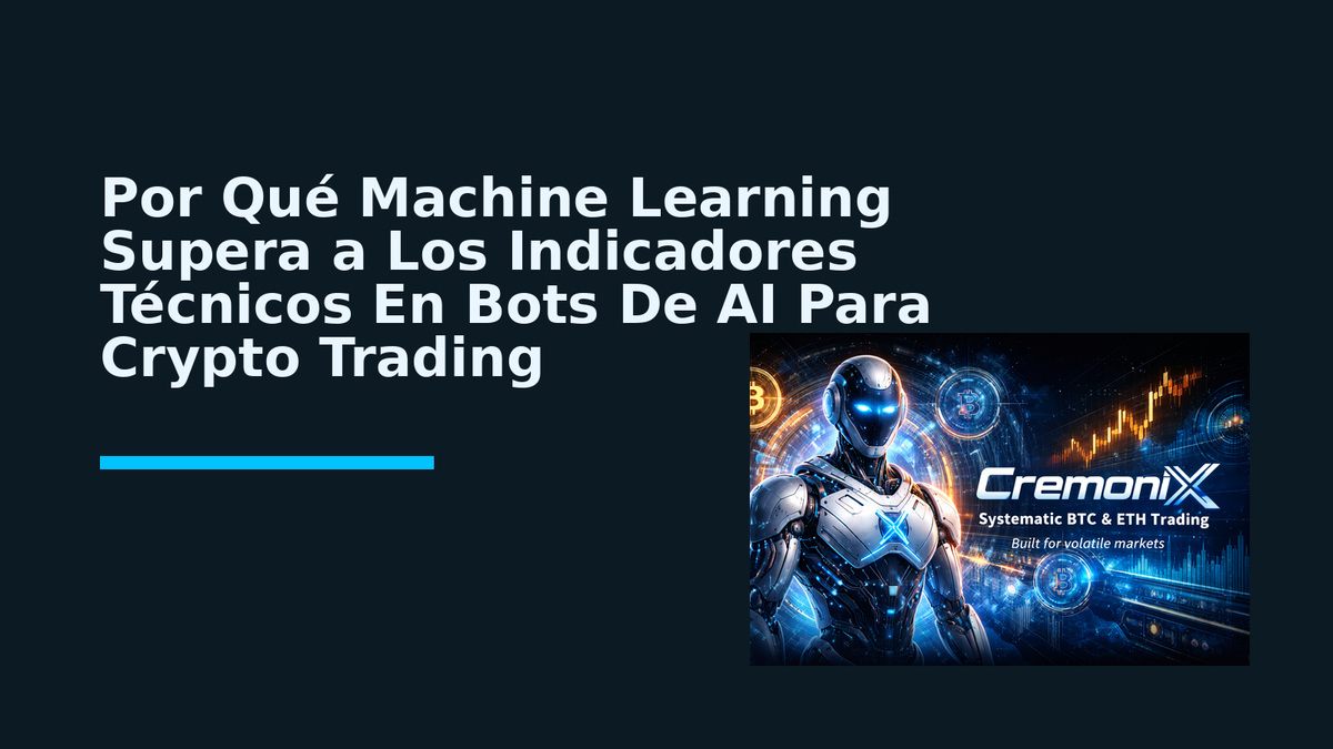 Por Qué Machine Learning Supera a Los Indicadores Técnicos En Bots De AI Para Crypto Trading