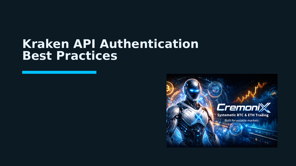 Kraken API Authentication Best Practices