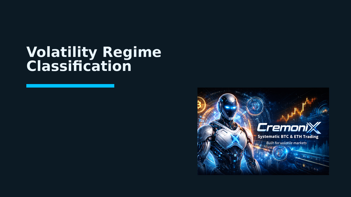 Volatility Regime Classification