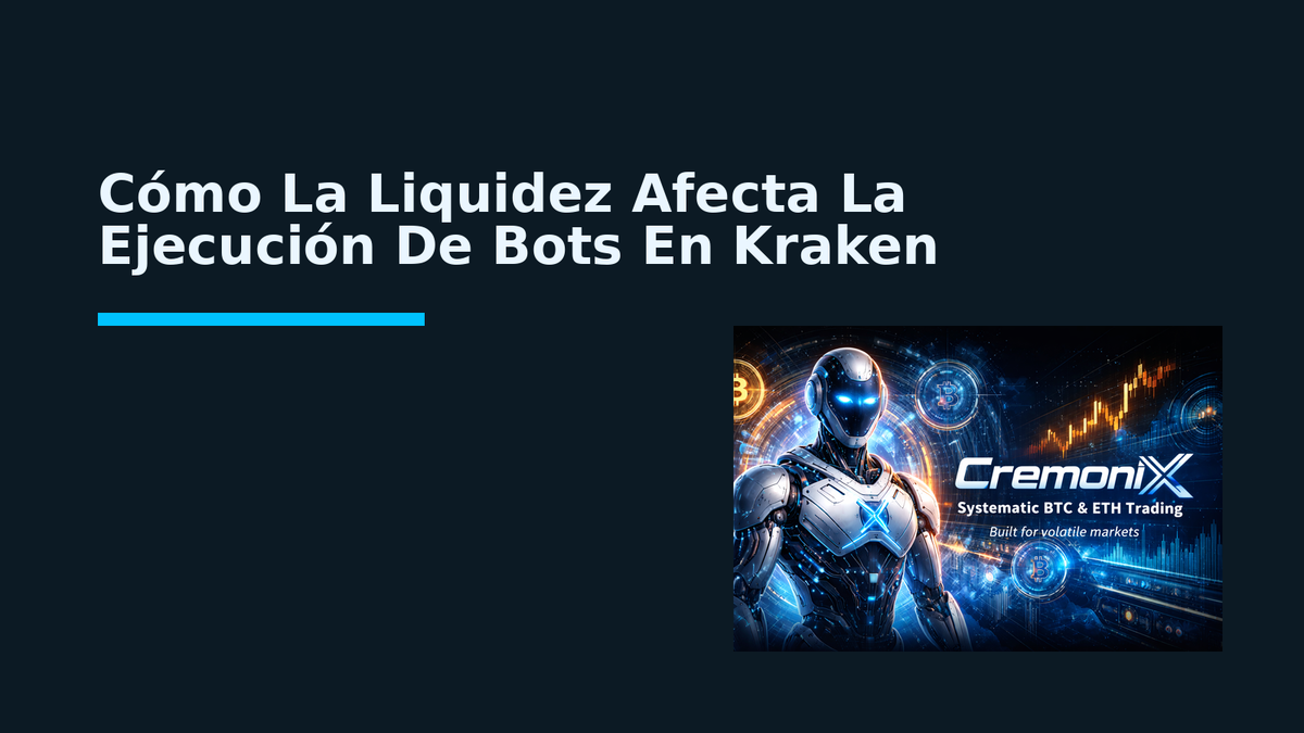 Cómo La Liquidez Afecta La Ejecución De Bots En Kraken