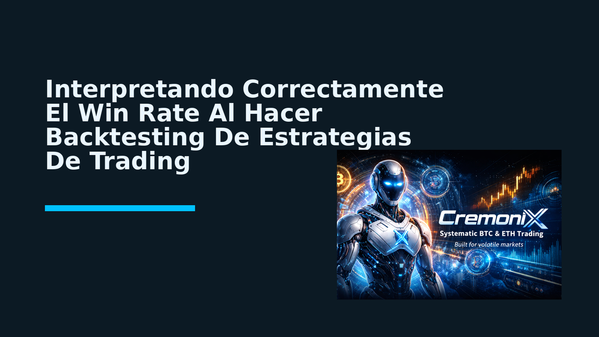 Interpretando Correctamente El Win Rate Al Hacer Backtesting De Estrategias De Trading