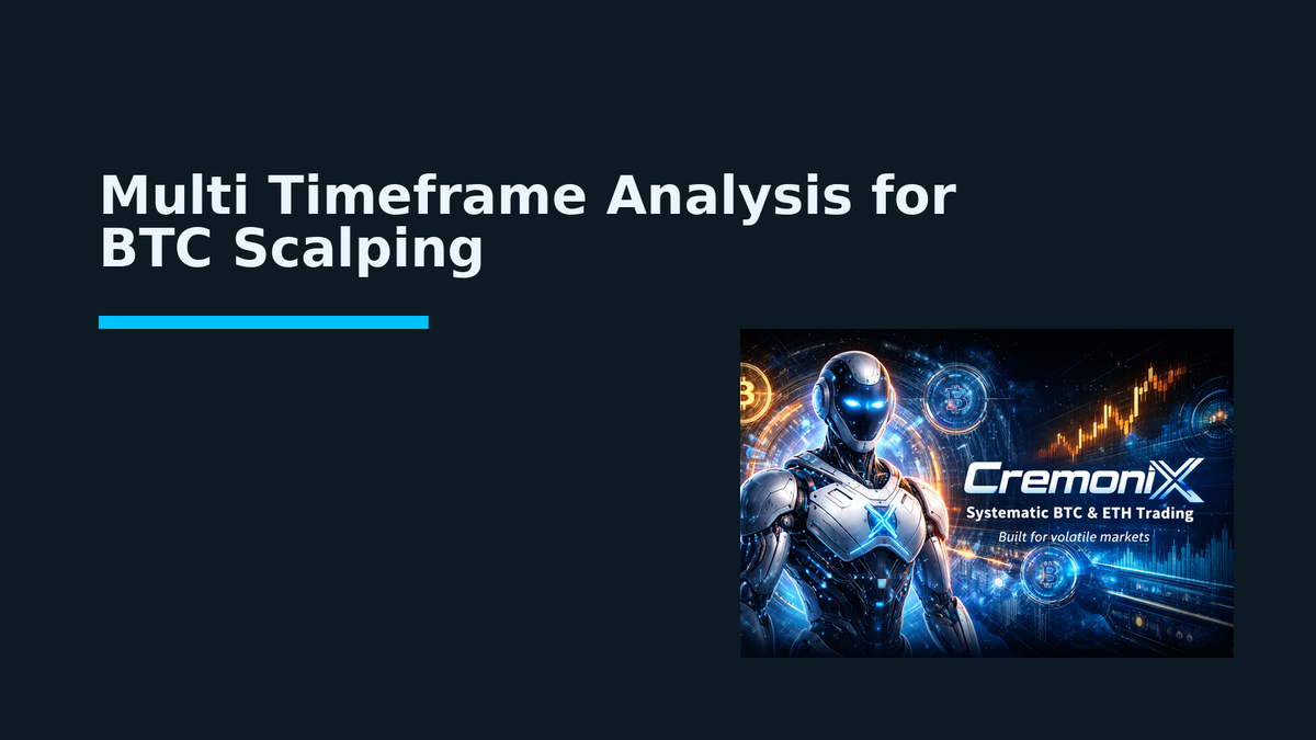 Multi Timeframe Analysis for BTC Scalping