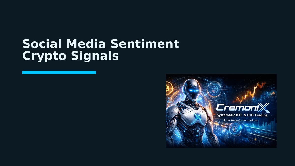Social Media Sentiment Crypto Signals
