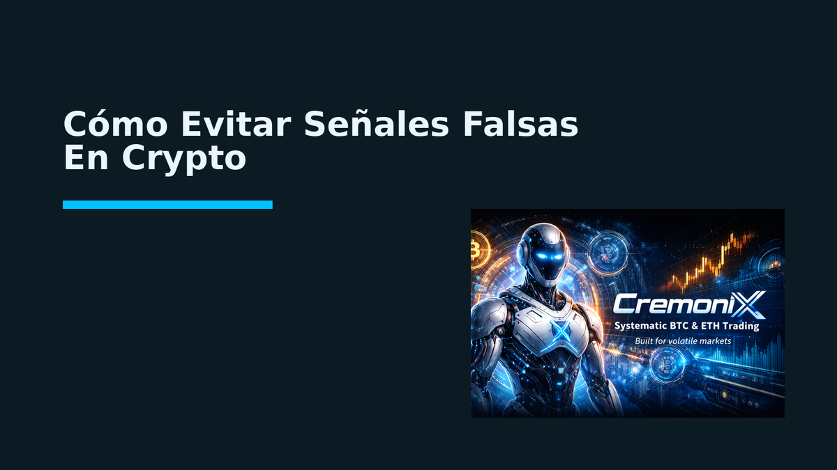 Cómo Evitar Señales Falsas En Crypto