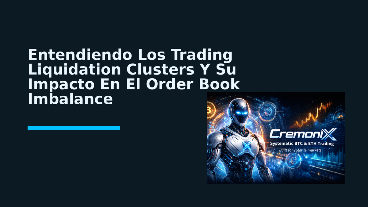 Entendiendo Los Trading Liquidation Clusters Y Su Impacto En El Order Book Imbalance