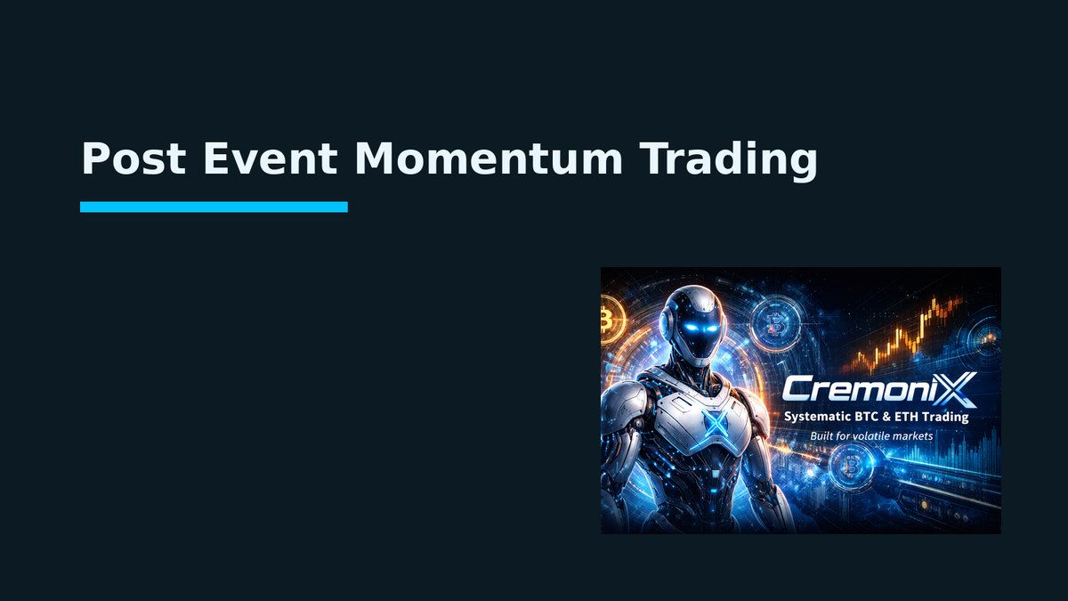 Post Event Momentum Trading
