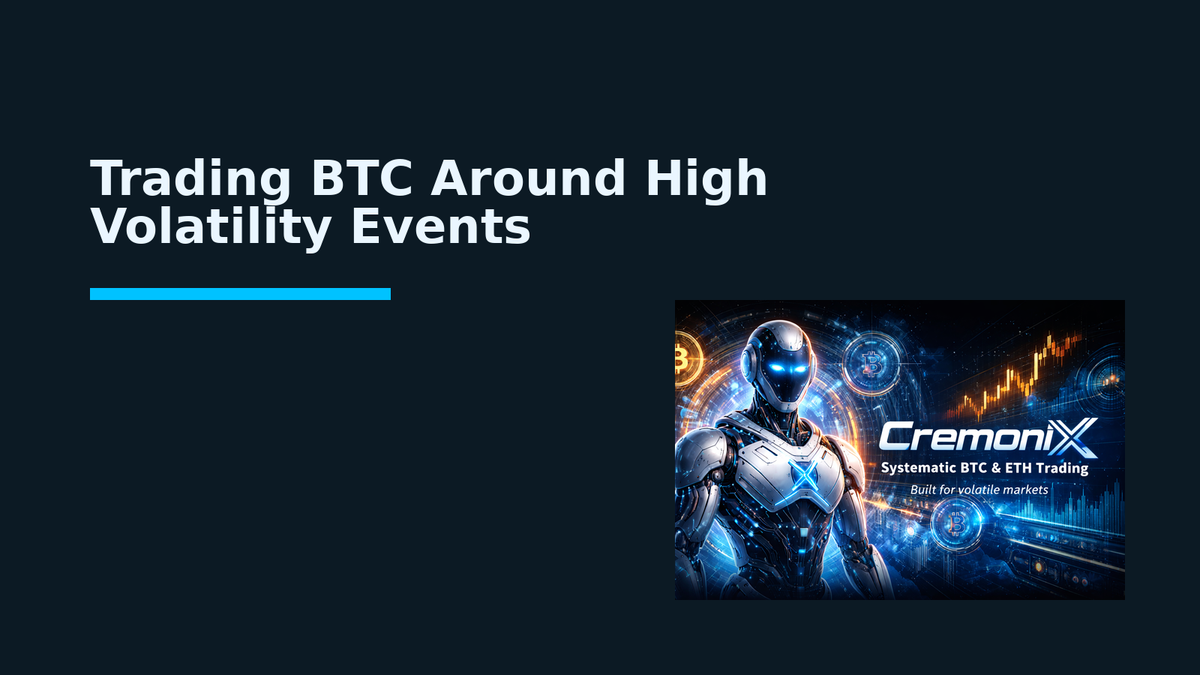 Trading BTC Around High Volatility Events