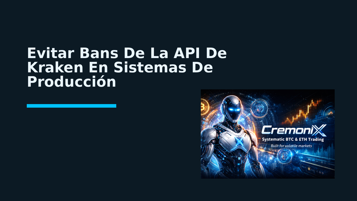 Evitar Bans De La API De Kraken En Sistemas De Producción