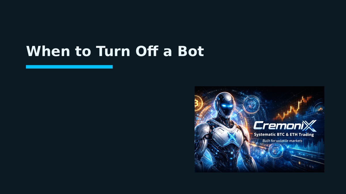 When to Turn Off a Bot