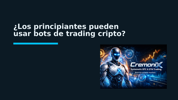¿Los principiantes pueden usar bots de trading cripto?