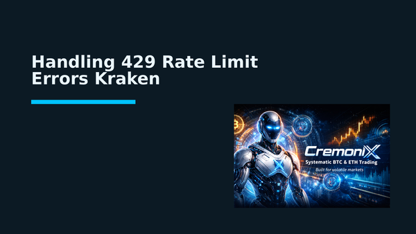 Handling 429 Rate Limit Errors Kraken