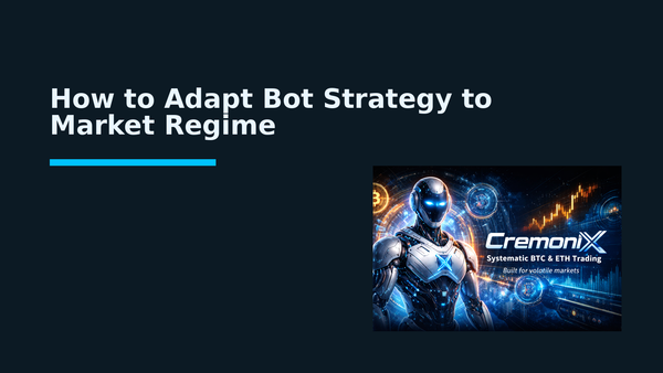 How to Adapt Bot Strategy to Market Regime