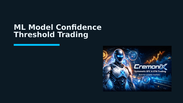 ML Model Confidence Threshold Trading
