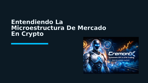 Entendiendo La Microestructura De Mercado En Crypto