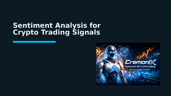 Sentiment Analysis for Crypto Trading Signals