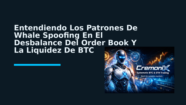 Entendiendo Los Patrones De Whale Spoofing En El Desbalance Del Order Book Y La Liquidez De BTC