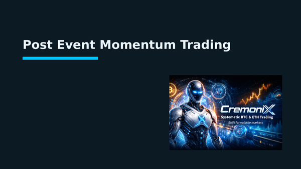 Post Event Momentum Trading