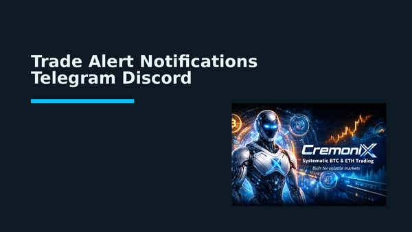 Trade Alert Notifications Telegram Discord